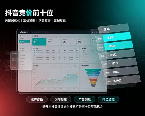 松山抖音搜索竞价